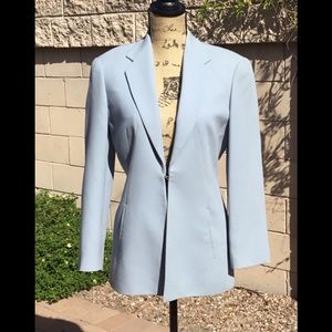 Authentic Giorgio Armani Borgonuovo 21 Blue Blazer